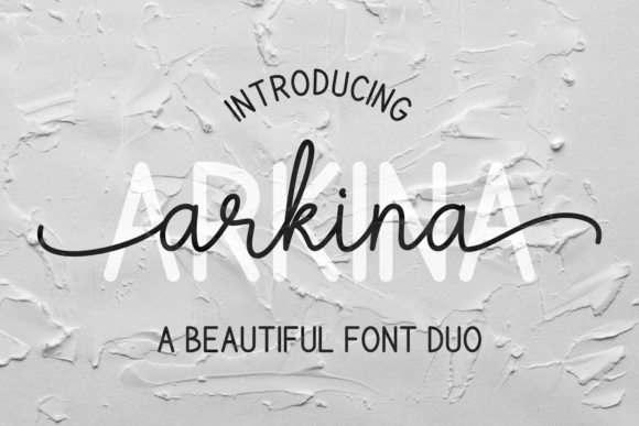 Arkina Duo: Crafting Visual Harmony with Script and Sans Serif
