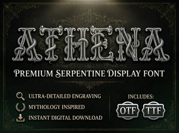 Athena: A Display Typeface for Bold Brand Statements