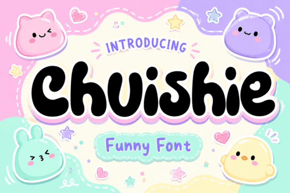 Chuishie: A Playful Font for Youthful Branding