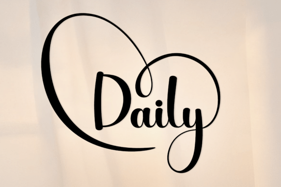 Daily: The Handwritten Font That Brings Warmth to Any Design