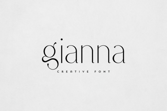 Gianna: The Sans Serif Font for Distinctive Brands