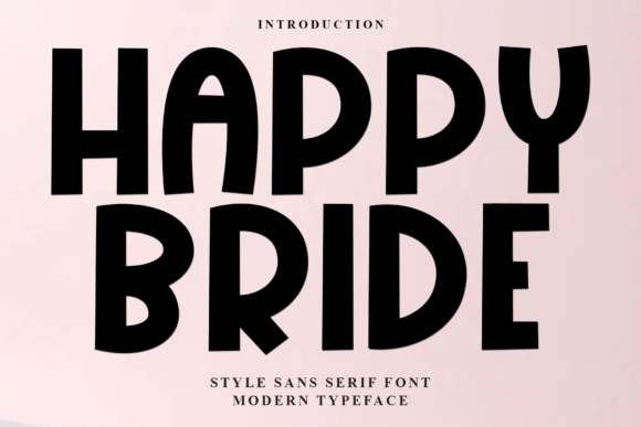 Happy Bride: A Font for Designs That Feel Personal and Poised
