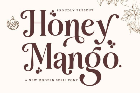 Honey Mango: The Elegant Serif Font for Modern Designers