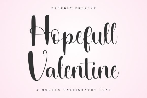 Hopefull Valentine: A Script Font for Elegant, Personal Design