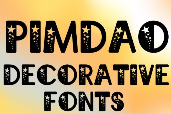 Pimdao: The Star-Kissed Typeface for Magical Design