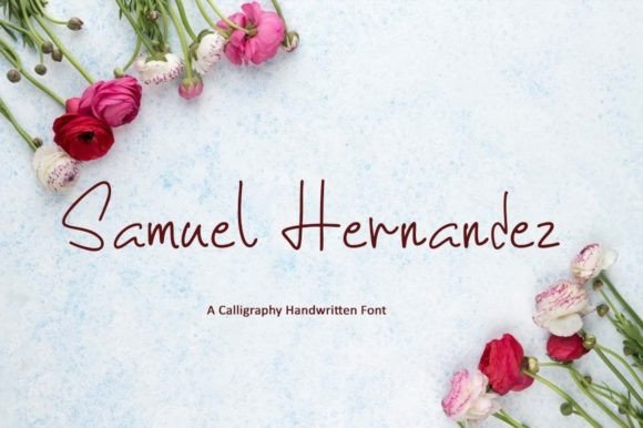 Samuel Hernandez: The Handwritten Font with Elegant Character