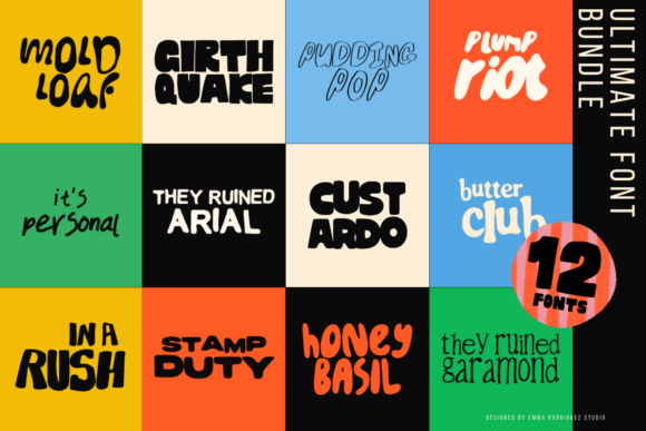 The Ultimate Bundle: A Deep Dive into Bold Typography