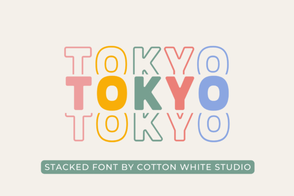 Tokyo: The Display Font for Modern Impact